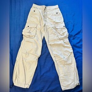 Denim&Co Men’s Cream Cargo Pants